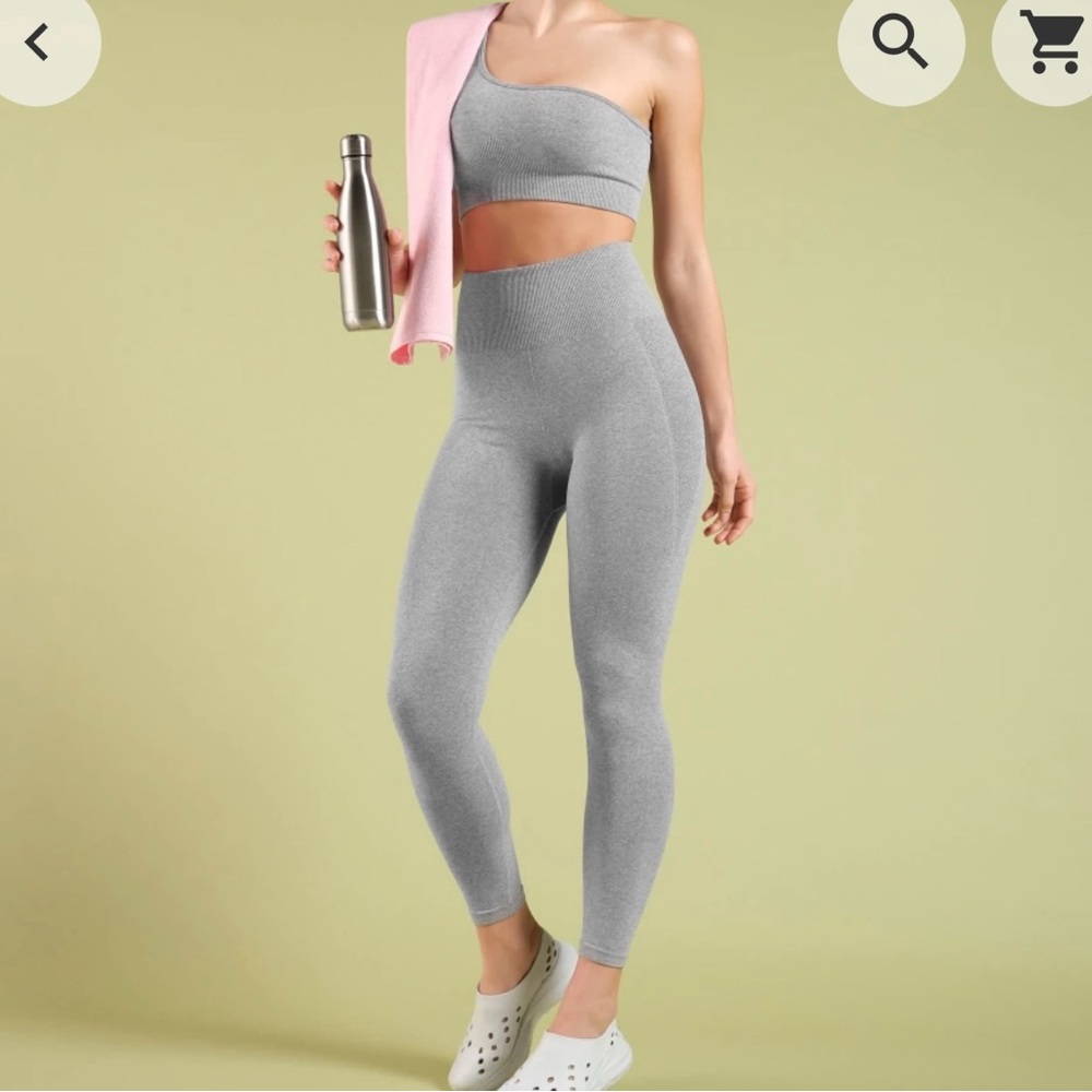 Prozis Light Gray Melange Matching Set